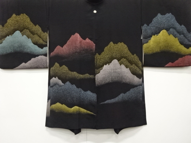 Japanese Kimono / Antique / Haori Silk